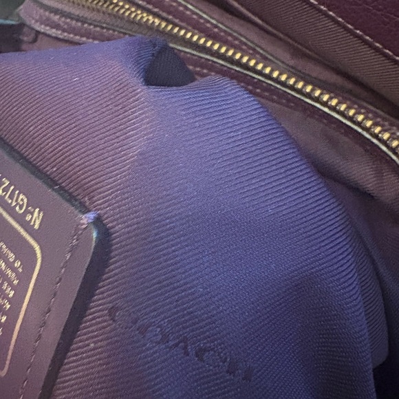 Coach authentic Mercer 30 Satchel - Picture 7 of 10